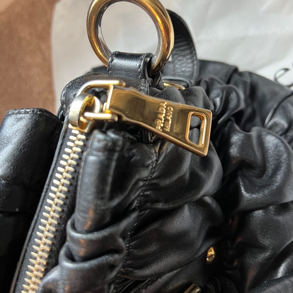 Authentic Prada Nappa Gaufre Tote - Picture 8 of 10